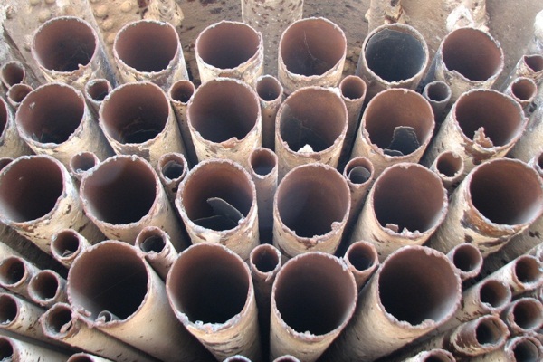 Rewari Steam Loco Shed: The boiler pipes